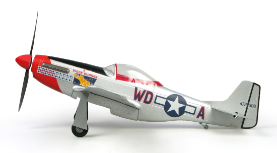 eRC MICRO P-51 MUSTANG RTF AIRPLANE - 2.4GHZ (MODE 2) - Πατήστε στην εικόνα για να κλείσει