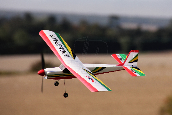 eRC BOOMERANG TRAINER RC AIRPLANE RTF 2.4GHZ