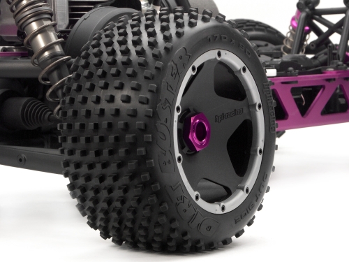 DIRT BUSTER BLOCK TIRE S COMPOUND on BLACK WHEEL - 4737 - Πατήστε στην εικόνα για να κλείσει