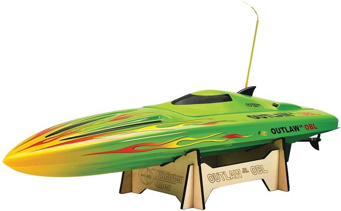 Thunder Tiger 5123-F27G Outlaw Jr Brushless RTR RC Boat, 2.4GHz - Πατήστε στην εικόνα για να κλείσει