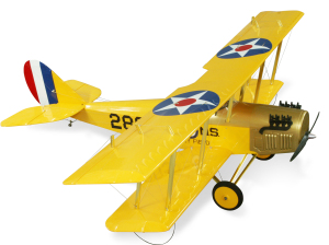 GIANT RC AIRPLANES - JENNY 4CH 2.67MT (ORACOVER) - Click Image to Close