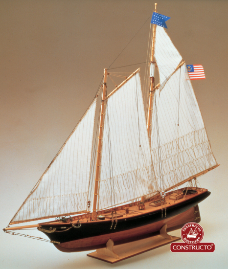 80827 AMERICA SCHOONER 70cm - ΜΟΝΤΕΛΙΣΜΟΣ - Πατήστε στην εικόνα για να κλείσει