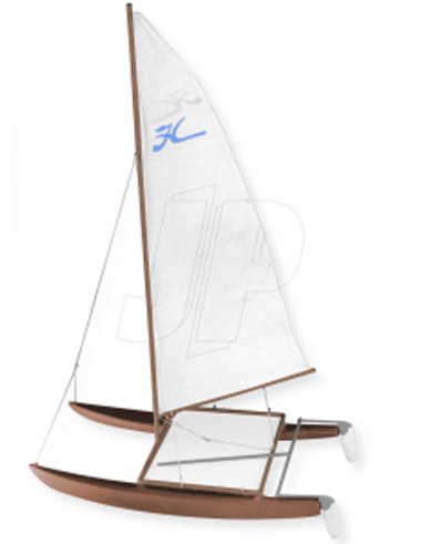 ΜΟΝΤΕΛΙΣΜΟΣ - DUMAS HOBIE CAT KIT (1101) - Πατήστε στην εικόνα για να κλείσει