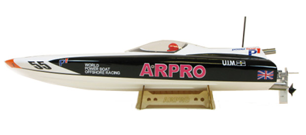 DRAGON ARPRO 700EP - RC FAST BOAT BLK (R/C READY)