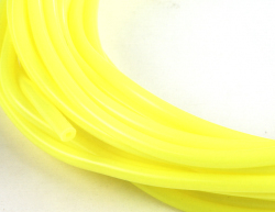 3/32 (2mm) NEON YELLOW FUEL TUBE 1m (Σωληνάκι Καυσίμου, Σιλικόνη