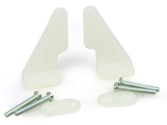 DB105 H/D NYLON CONTROL HORNS 1-1/8 - Click Image to Close