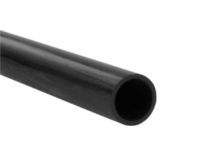 CARBON FIBRE ROUND TUBE 5.0mm x 3.0mm x 1mt - Πατήστε στην εικόνα για να κλείσει