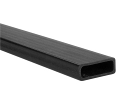 C/FIBRE RECTANGULAR TUBE 6.3mm x 13.0mm x 1mt