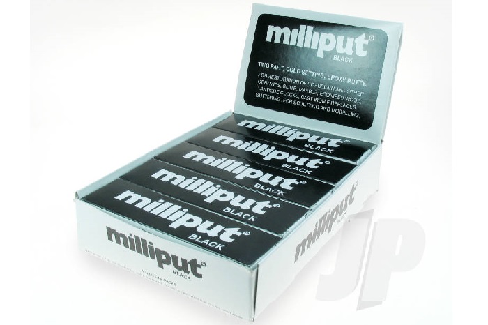 Milliput Epoxy Putty - Black