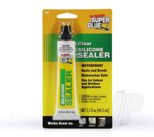 PT290 Clear Silicone Sealer (Tube) - Click Image to Close