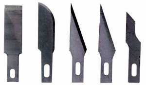 No1+3 ASSORTED BLADES (5) 33005 - ΛΕΠΙΔΕΣ