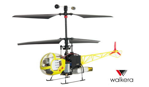 Walkera 5#6 - The worlds smallest 4 channel helicopter.