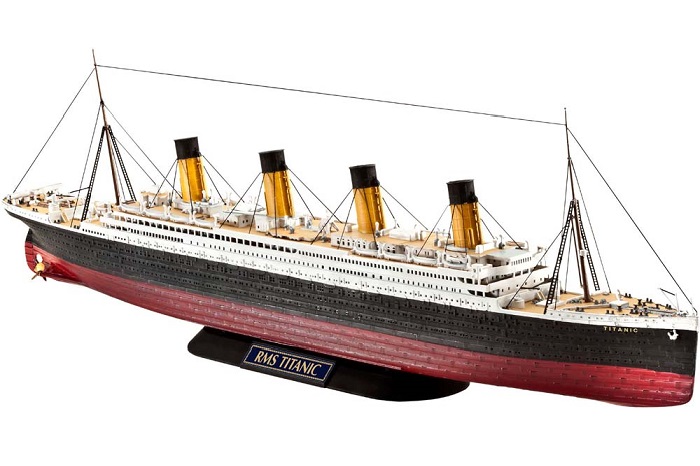 1/700 R.M.S. Titanic Plastic Model Kit - Πατήστε στην εικόνα για να κλείσει