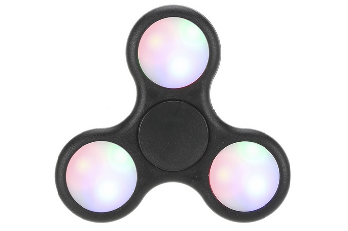 New LED Lighting Light Glowing Luminous Hand Finger Tri Spinner