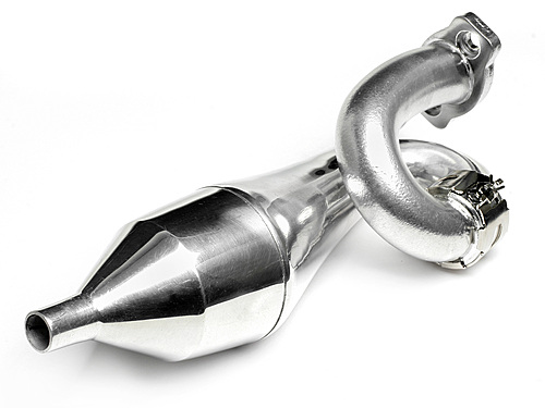 ALUMINUM TUNED PIPE SET (POLISHED/BAJA 5B)