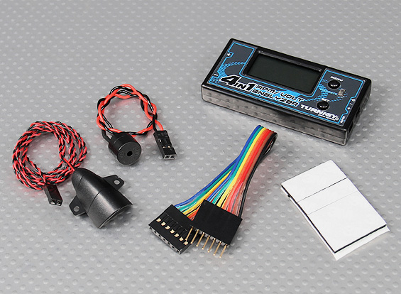 Turnigy 4-in-1 RPM/Voltage Analyzer (2~6S LiPo/LiFe) - Click Image to Close