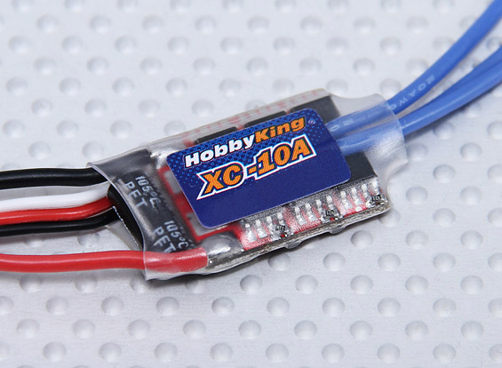 HobbyKing Brushless Car ESC 10A w/ Reverse