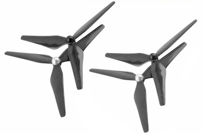 4Pcs Carbon Fiber 9450 Propeller CW/CCW 3-Blades Props - Πατήστε στην εικόνα για να κλείσει