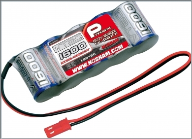 NOSRAM P-MAX VTEC 1600EC Extra Capacity RX-Pack 6.0V - 1600mAh -