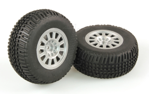 HLNA0077 TYRES SILVER WHEEL PAIR (DOMINUS SC)