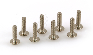 HLNA0127 BUTTON HEAD PHILIPS SCREWS M3X12MM - Click Image to Close