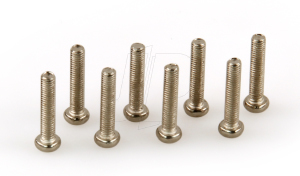 HLNA0146 BUTTON HEAD PHILIPS SCREWS M3X15MM