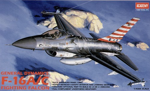 Μοντελισμός Αεροπλάνων - 1/48 F-16A/C - Πατήστε στην εικόνα για να κλείσει