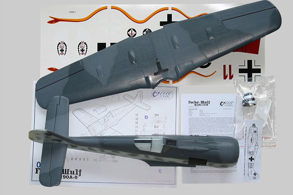 Alfa Model Focke Wulf Fw 190A-8 Scale Airplane