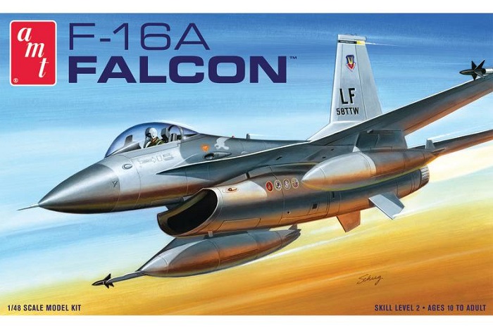 1:48 F-16A Falcon Fighter Jet - Click Image to Close