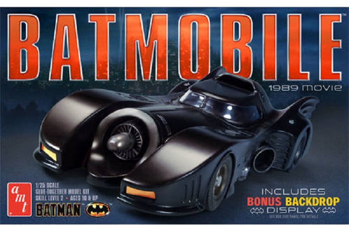1:25 1989 Batmobile - Στατικά μοντέλα μοντελισμού - Πατήστε στην εικόνα για να κλείσει