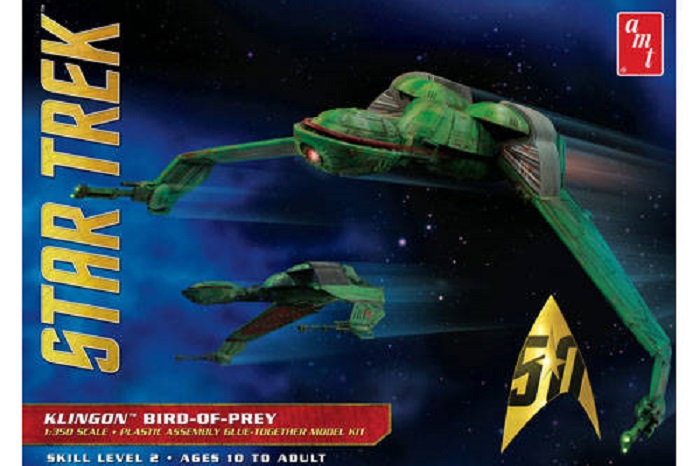 1:350 Star Trek Klingon Bird-of-Prey - Στατικός Μοντελισμός