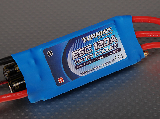 Turnigy AquaStar 120A Water Cooled ESC