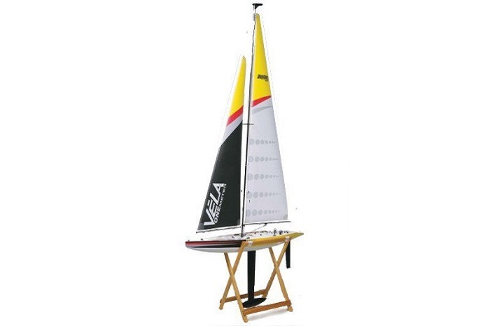 AquaCraft Vela One Meter Sailboat w/TTX410 RTR - Πατήστε στην εικόνα για να κλείσει