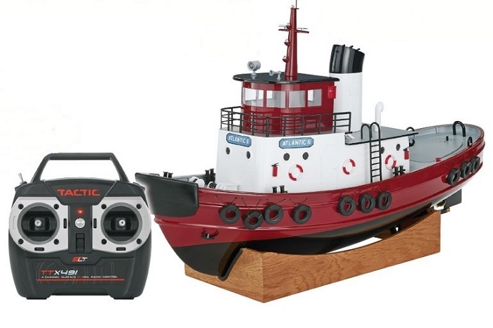 AquaCraft Atlantic II Harbor Tugboat 2.4GHz RTR - Πατήστε στην εικόνα για να κλείσει