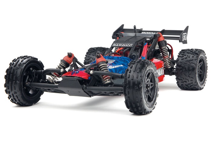 ARRMA RAIDER MEGA 1/10 BUGGY RTR RED/BLU