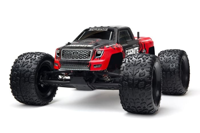 ARRMA GRANITE MEGA 1/10 2WD MONSTER TRUCK RTR RED/BLK