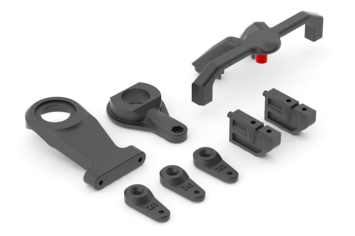 ARRMA STEERING PARTS SET NERO - Πατήστε στην εικόνα για να κλείσει