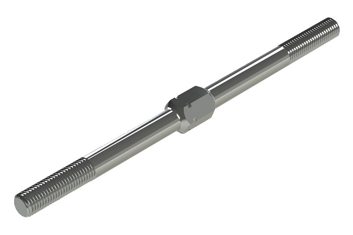 ARRMA STEEL TURNBUCKLE 3X55MM NERO - Πατήστε στην εικόνα για να κλείσει