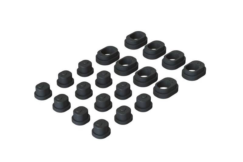 Arrma Front Upper Arm Adjustment Block Set - Πατήστε στην εικόνα για να κλείσει