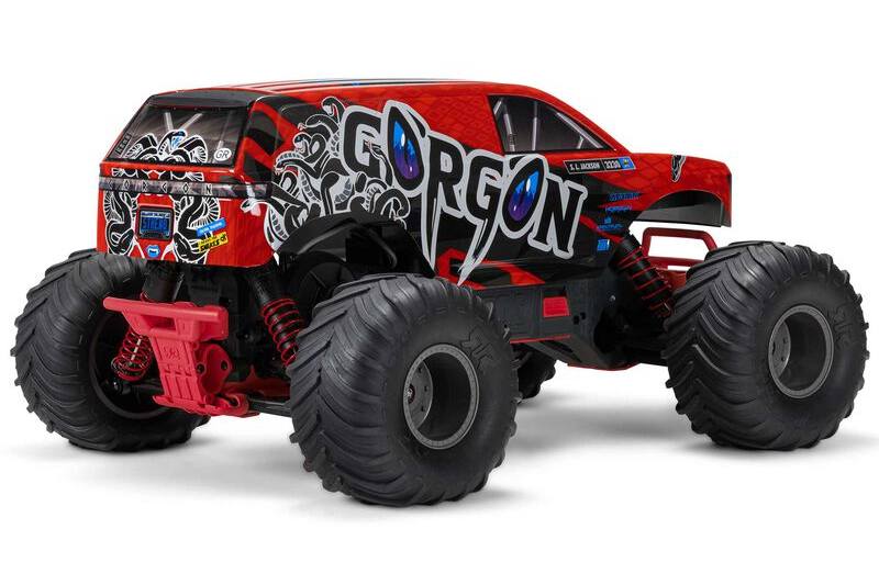 Arrma Gorgon 4X2 Mega 550 Brushed 1/10 RC Monster Truck RTR