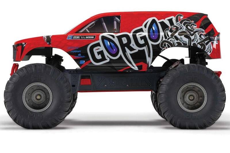 Arrma Gorgon 4X2 Mega 550 Brushed 1/10 RC Monster Truck RTR