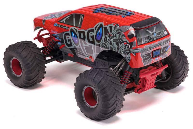 Arrma Gorgon 4X2 Mega 550 Brushed 1/10 RC Monster Truck RTR