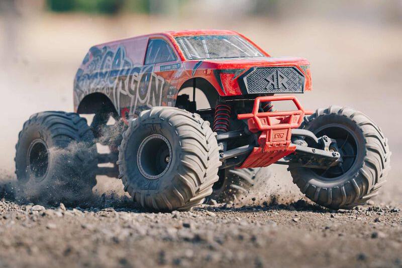 Arrma Gorgon 4X2 Mega 550 Brushed 1/10 RC Monster Truck RTR