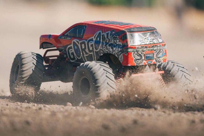 Arrma Gorgon 4X2 Mega 550 Brushed 1/10 RC Monster Truck RTR