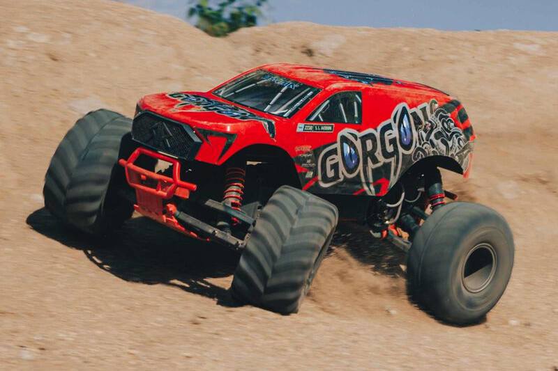 Arrma Gorgon 4X2 Mega 550 Brushed 1/10 RC Monster Truck RTR