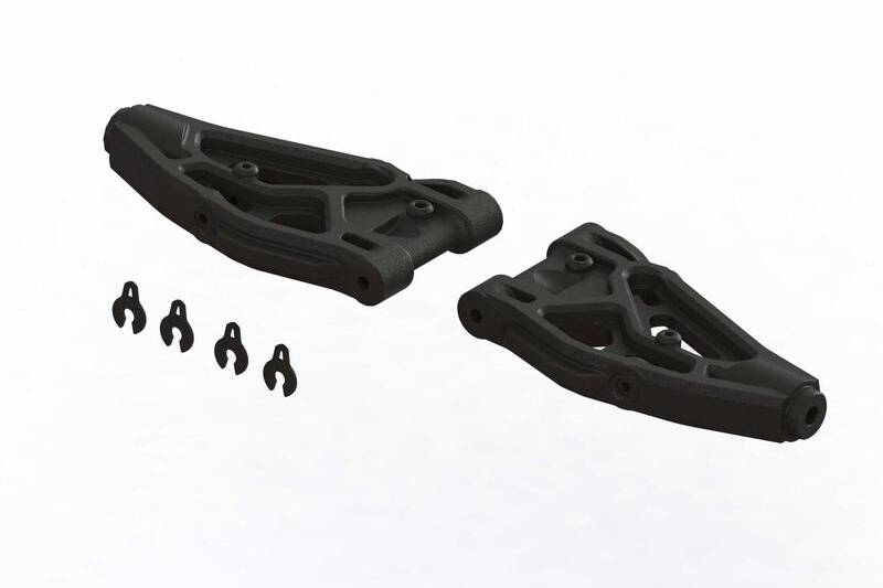 Arrma Front Lower Suspension Arms 100mm (1 Pair) - Click Image to Close