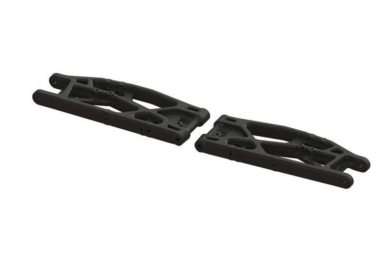 Arrma Rear Lower Suspension Arms, 148mm (1 Pair): EXB