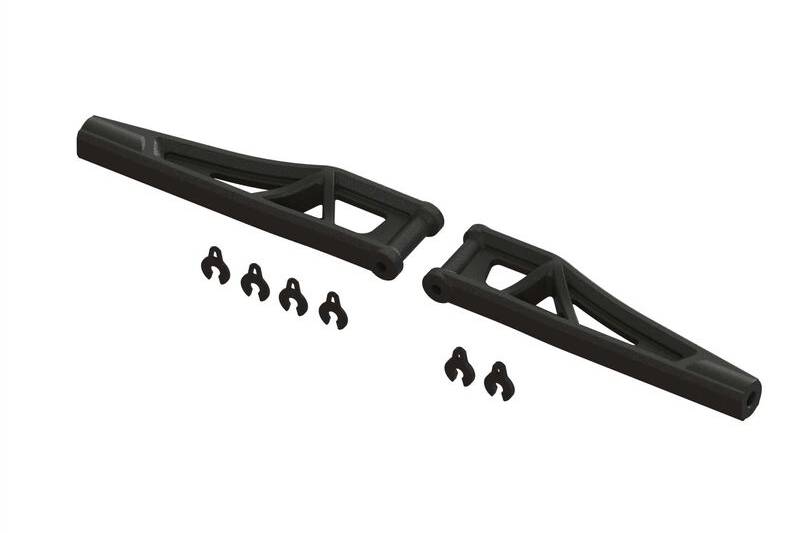 Arrma Front Upper Suspension Arms, 120mm (1 Pair): EXB