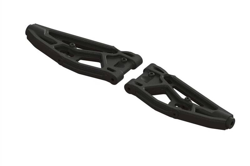 Arrma Front Lower Suspension Arms, 135mm (1 Pair): EXB