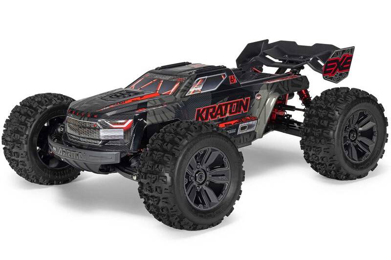 Arrma 1/8 KRATON 6S EXB 4X4 RTR Brushless Speed Truck, BLACK